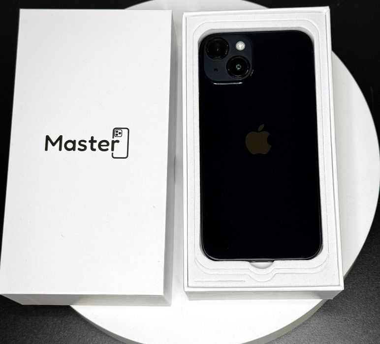 Apple iPhone 14 128GB Black jak nowy 100% bat 6msc gwarancji