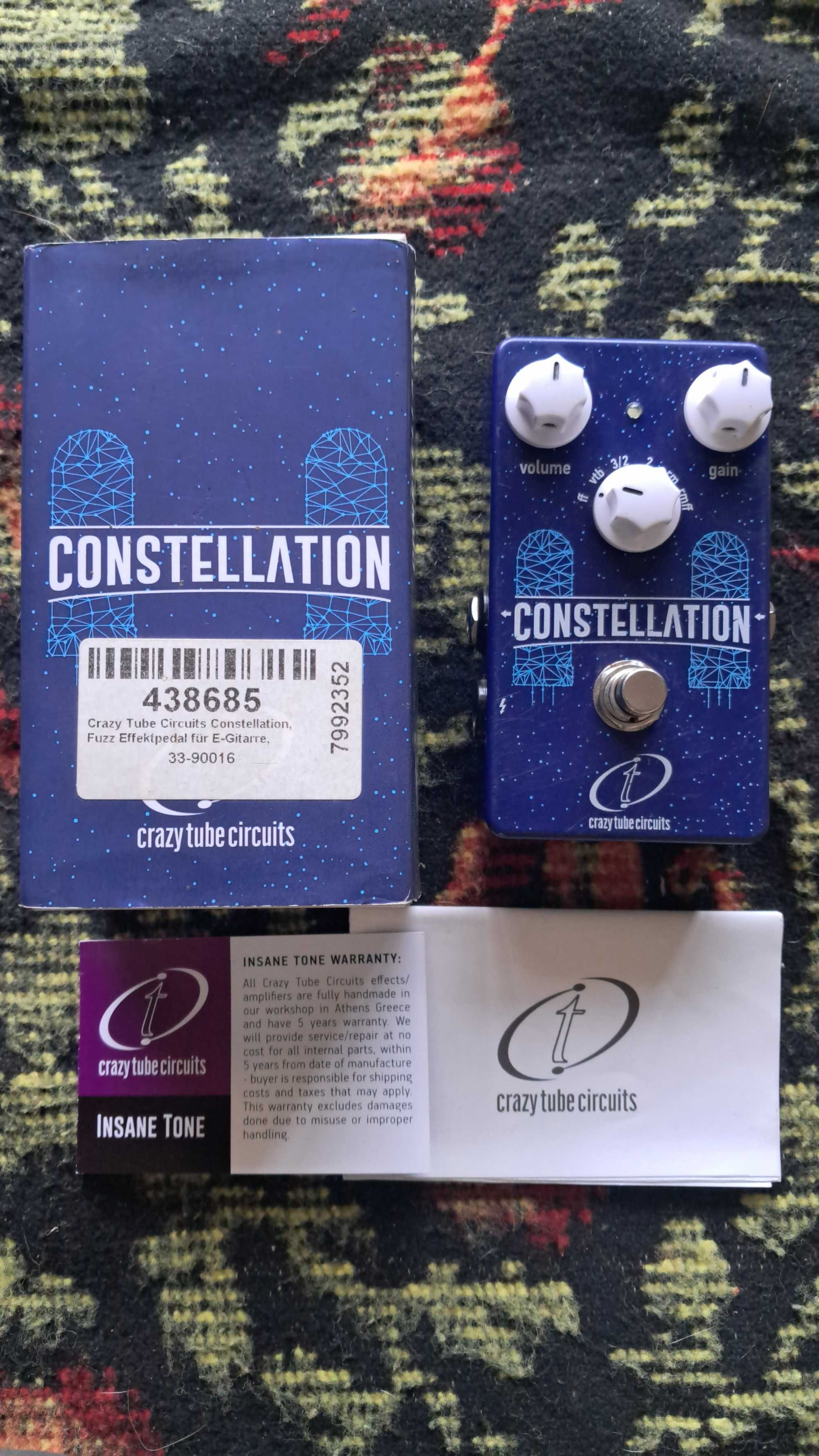 Pedais de efeito Wampler, Crazy Tube Circuits, MXR