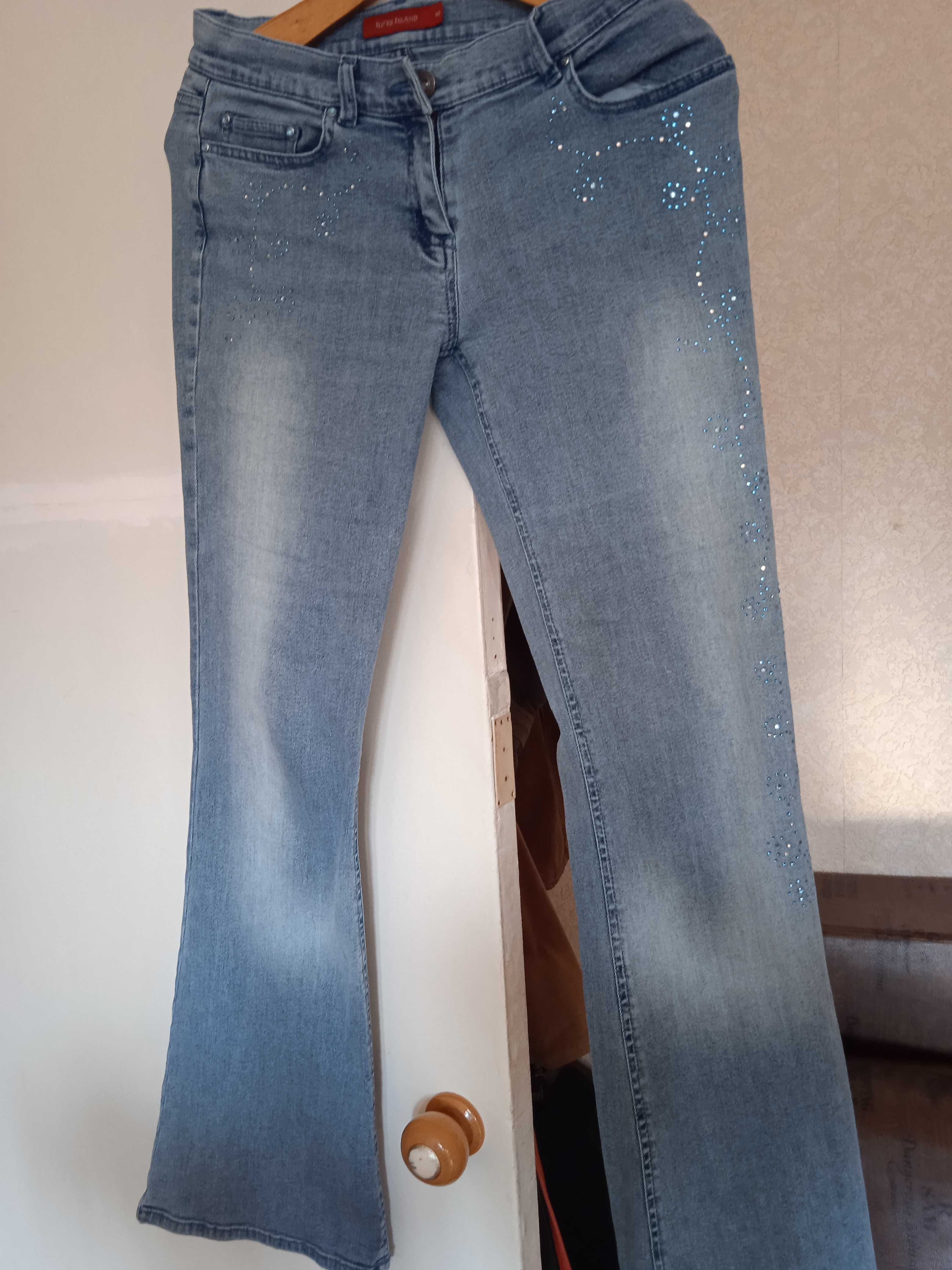 джинсы женские клеш