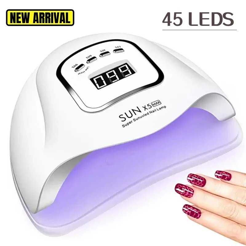 catalisadores led/uva 120wts 45leds