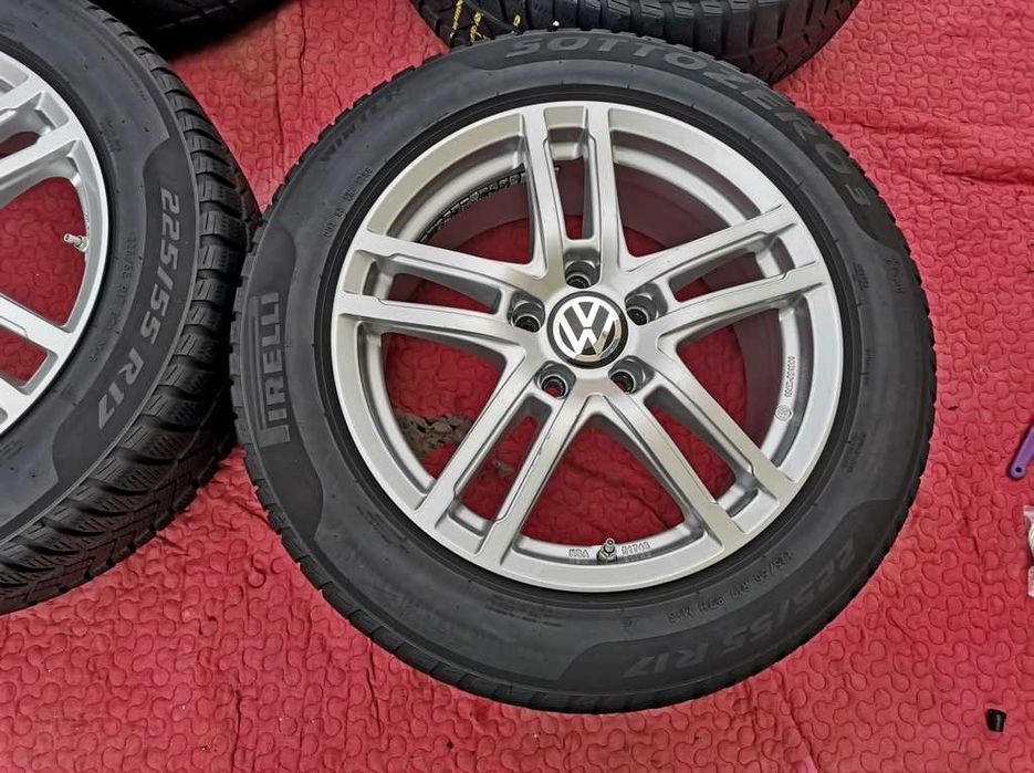 KOŁA zima 17' VW TIGUAN T-Roc - ET40 - 5x112 - 225/55/17 Pirelli