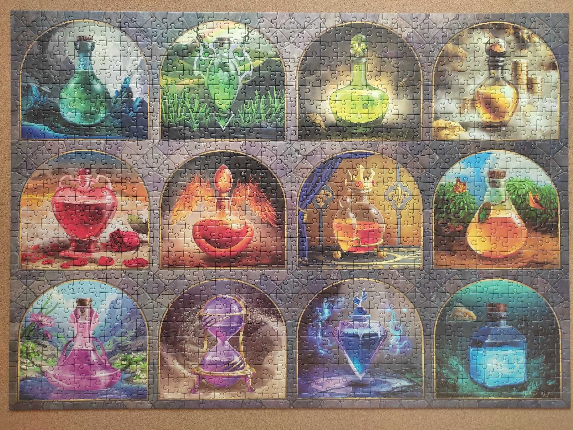 Puzzle Ravensburger 1000 magiczne eliksiry