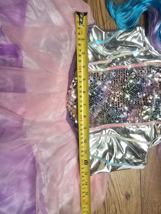 Sukienka jednorożec przebranie 8 - 10 lat 128, 134, 140