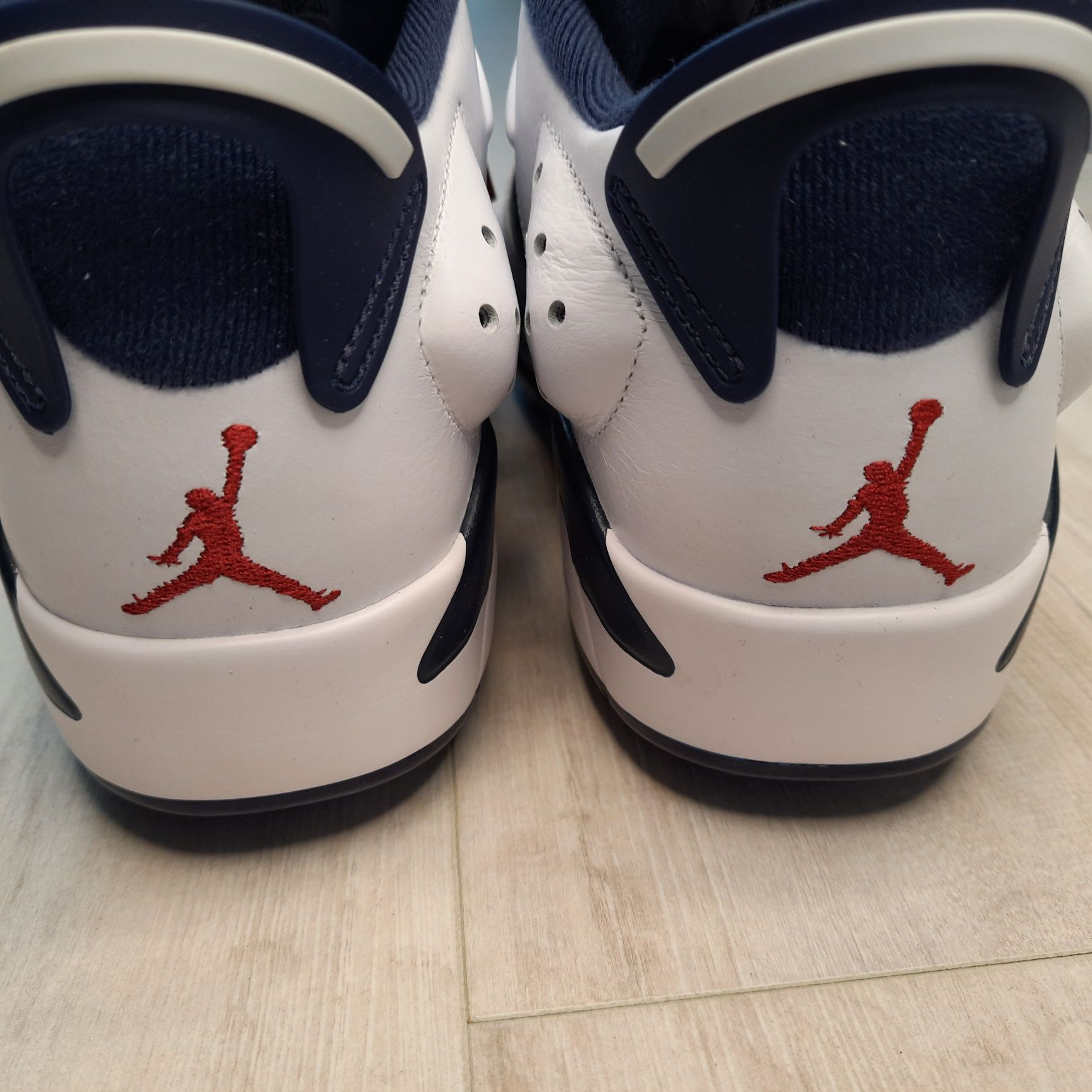 Оригінальні чоловічі кросівки AIR JORDAN RETRO 6 G GOLF SHOES WHITE/BL