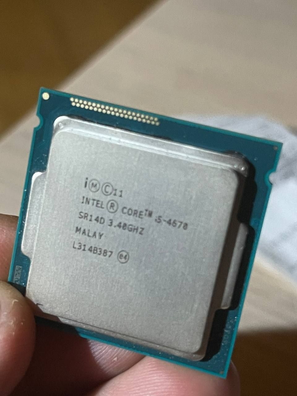 Процессор Intel core i5 4670 3.4 и 3470