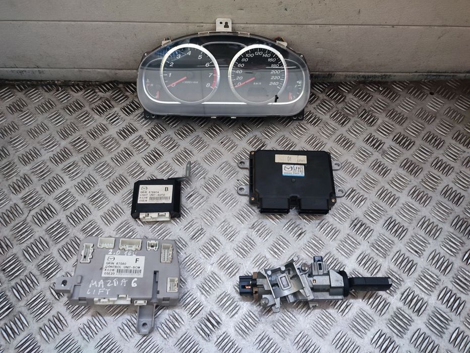Mazda 6 I Lift GG GY 2.0 16v zestaw startowy
