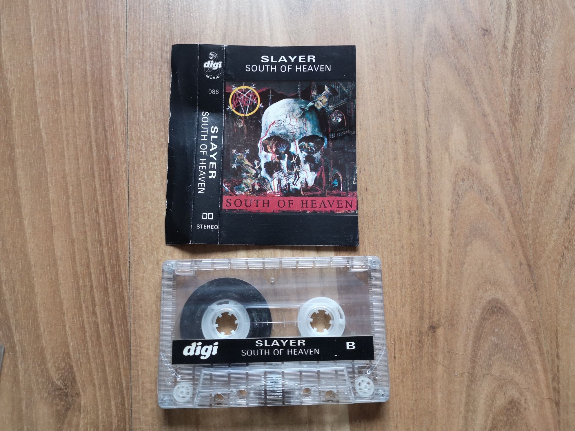 Slayer South of heaven-kaseta