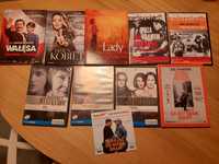 10 filmów na dvd Wałęsa Dzień Kobiet Poza Prawem Godziny Iris