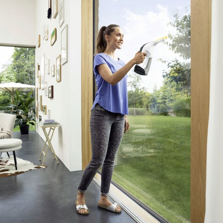 Myjka Do Okien Karcher Wv6 Plus Z Długą Lancą Teleskopową I Płynem Aż