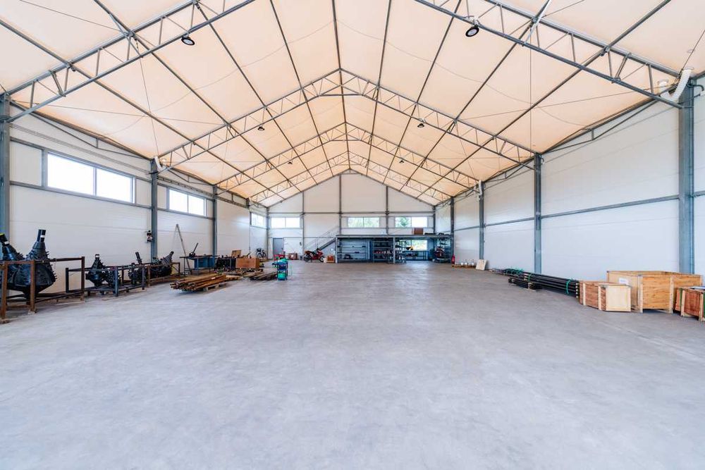 Hala Namiotowa Ocieplana THERMO ŁUKASIUK 15x30x4,65, FINANSOWANIE !!!