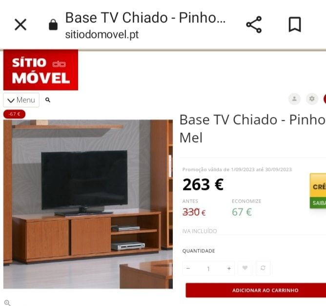 Móvel Tv Chiado (NOVO)