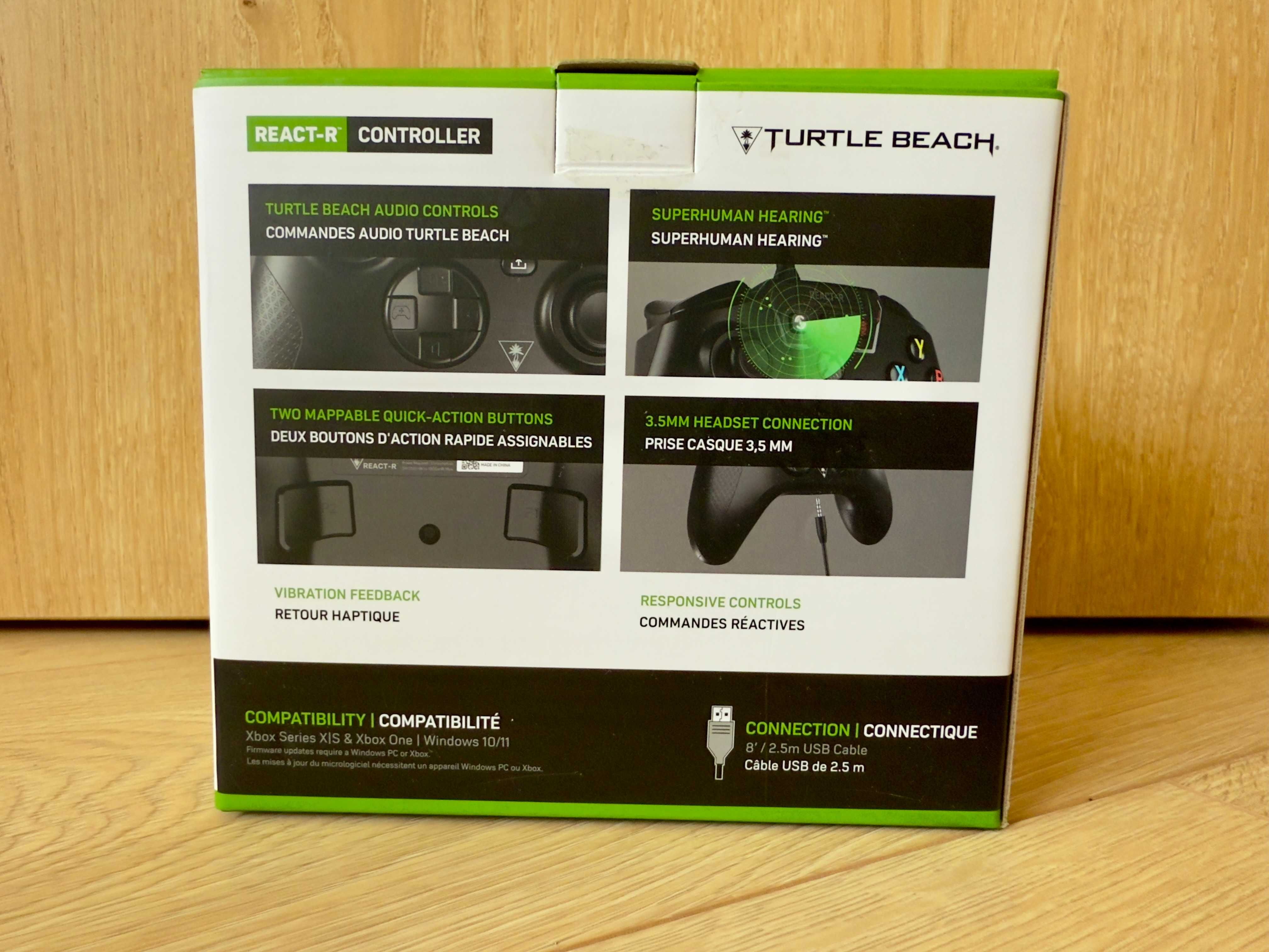 Kontroler przewodowy TURTLE BEACH React-R Czarny