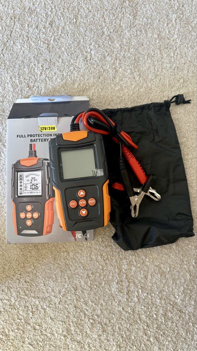 Testador de bateria inteligente