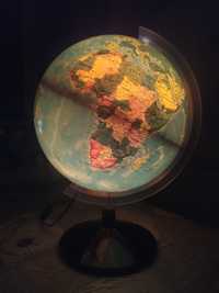 50 cm podświetlany globus firmy Tecnodidattica z Wloch