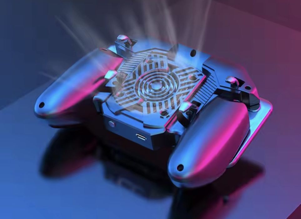 Controlador de jogo para telemóvel recarregável
