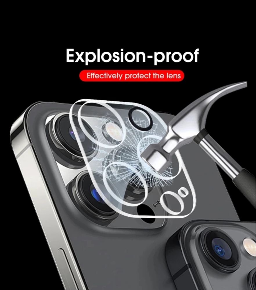 Захисні накладки на камери для Iphone 13, 14 pro