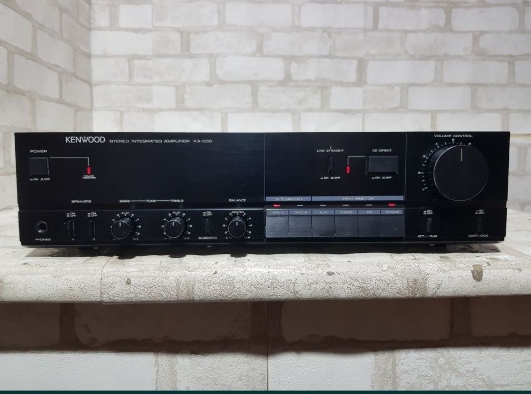 Стерео підсилювач KENWOOD KA-550, *2x55 Вт, б/у з Німеччини