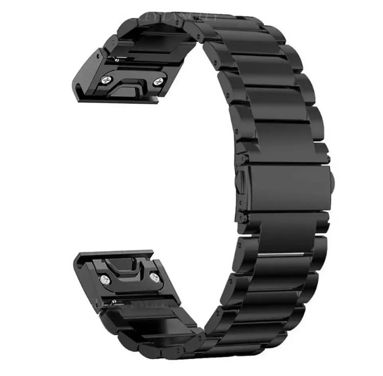 Металлический ремешок для Garmin fenix 3,5x,6x,7x Descent Mk1, Mk2