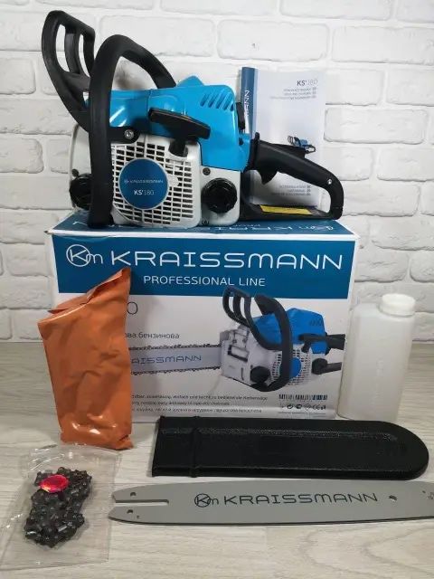 Бензопила KRAISSMANN KS'180 (під штиль, шина 350 мм)