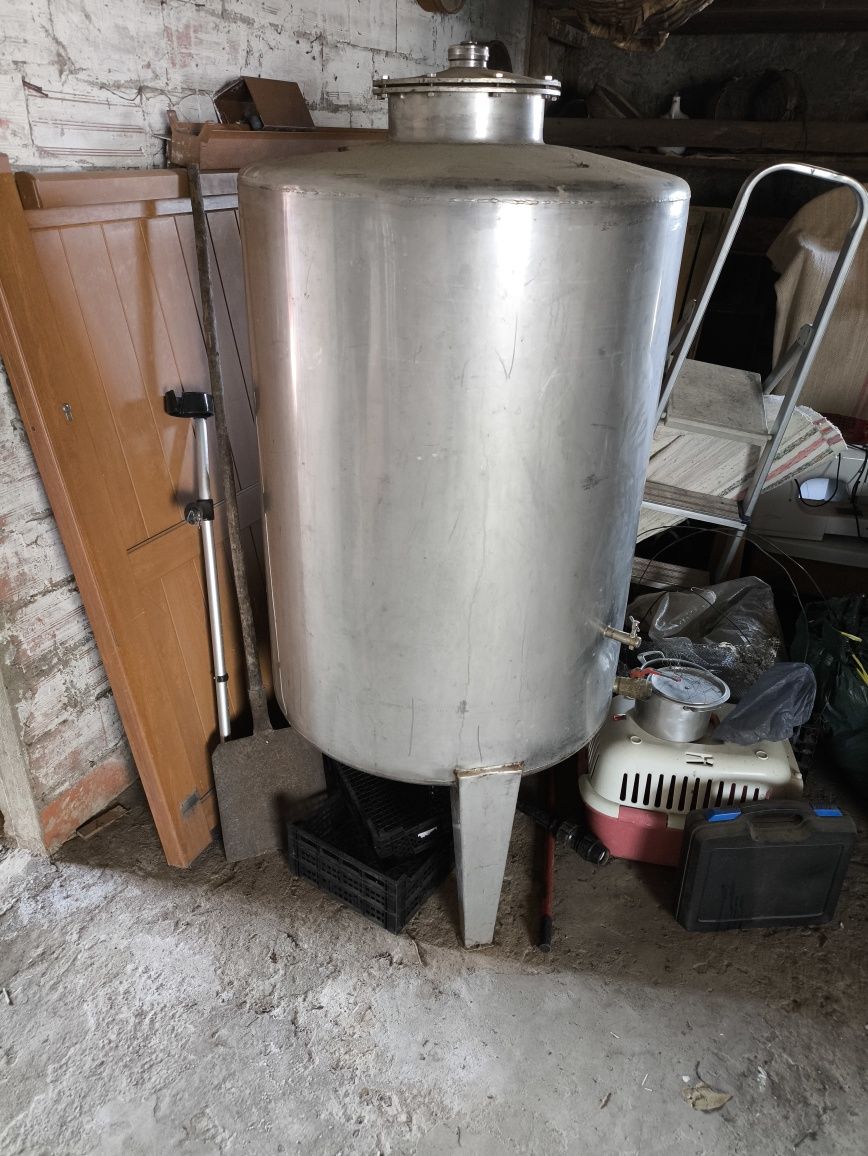 Cuba em Aço Inox de 500l