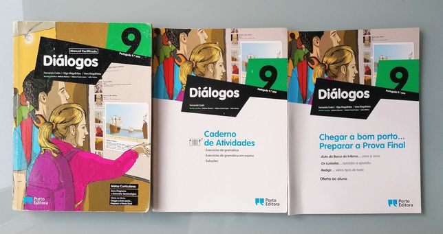 Diálogos 9 - Português 9 ºAno - Conjunto completo