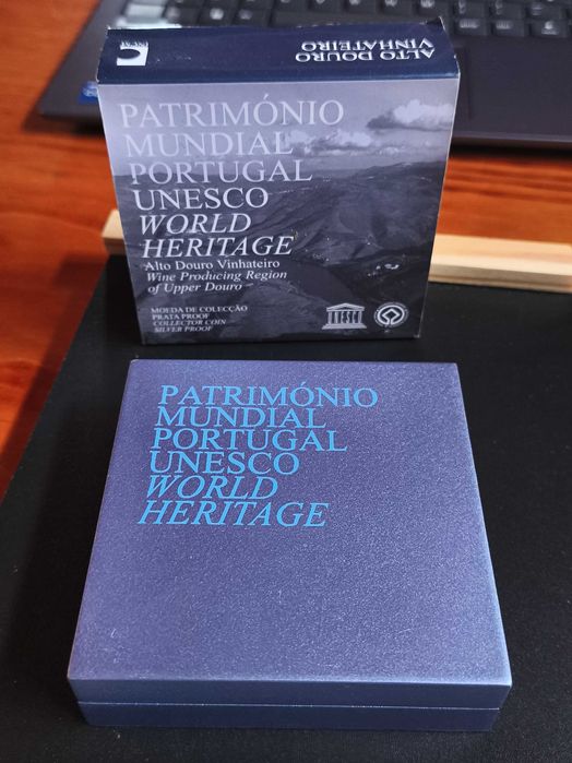 Portugal 2008 - moeda 2.50 € Alto Douro Vinhateiro (Prata Proof)