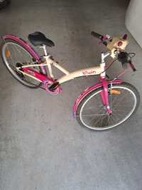 Bicicleta B-Twin roda 24 de rapariga