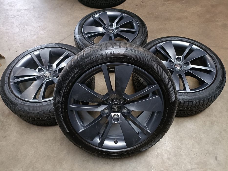 Alufelgi Koła zimowe Seat 18 cali 5x112 Leon Altea Toledo Ateca