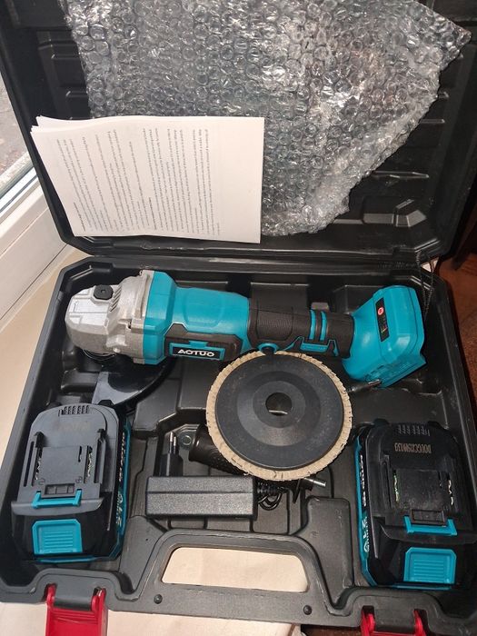 Болгарка  безщіткова комплект 125мм