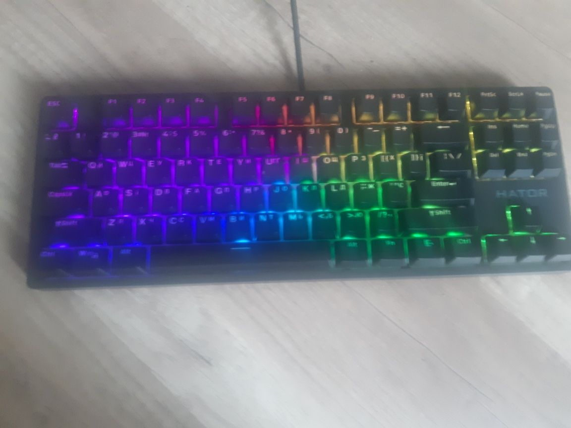Клавиатура новая Hator rockfall 2 mecha TKL HATOR  HTK (520 UA)чёрная