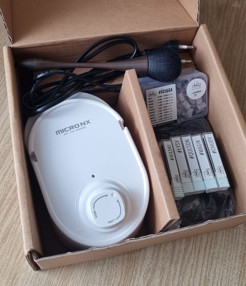 Sprzedam profesjonalną frezarkę do paznokci MicroNX 201n