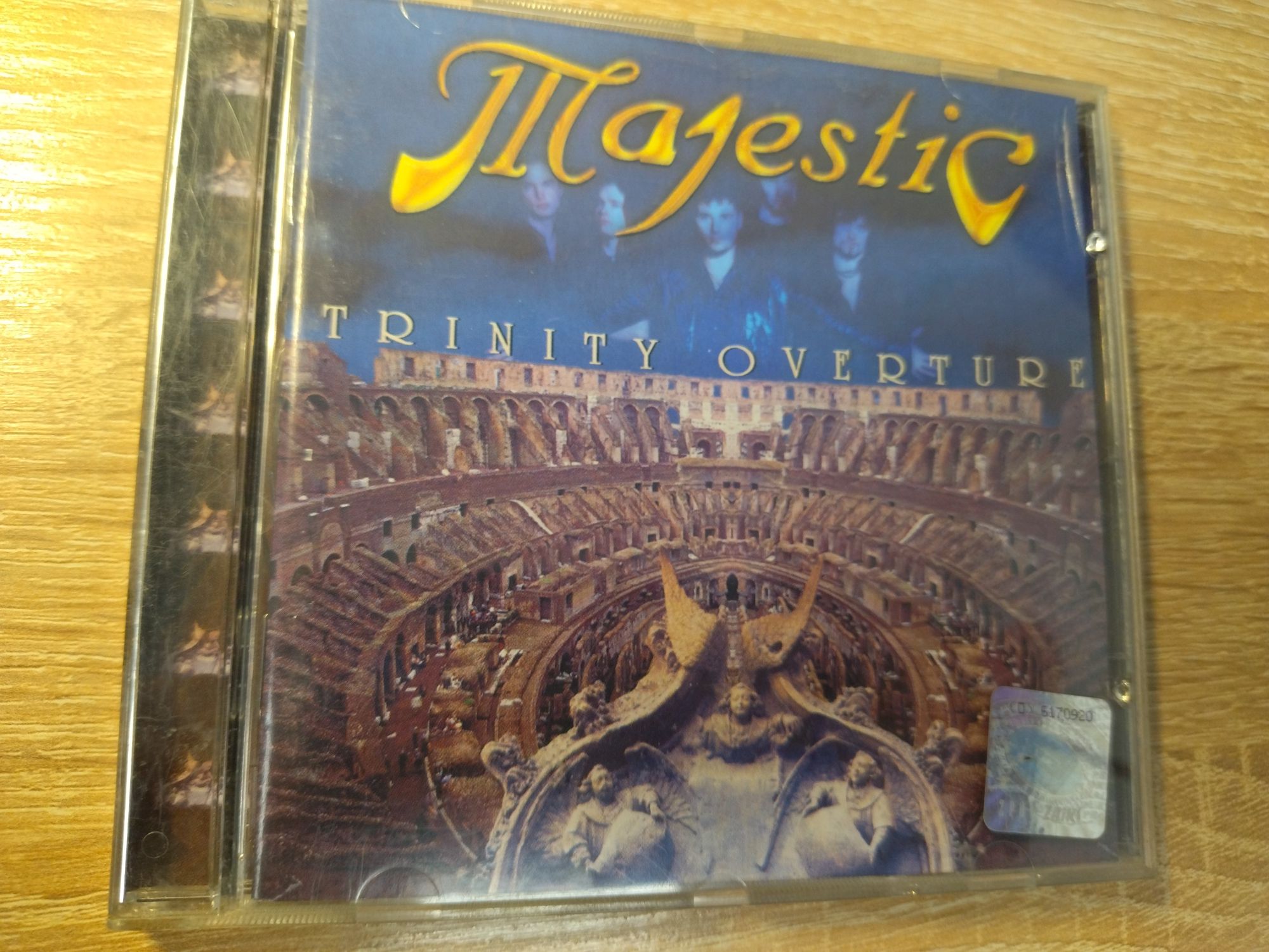Płyta CD grupy Majestic Trinity overture