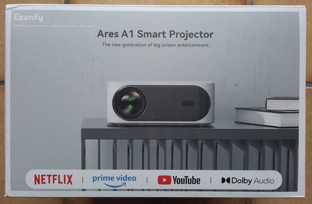 Promocja 4K Smart Projector |Netflix Certified|WiFi6 + Bluetooth