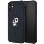 Etui Karl Lagerfeld Silicone Karl&Choupette MagSafe na iPhone 11 / Xr