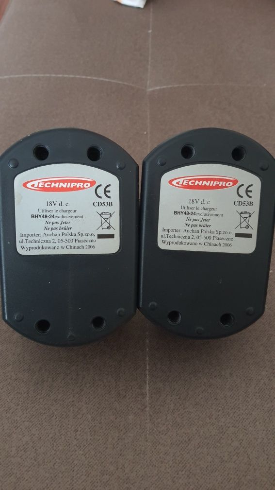 Obudowy baterii 18V