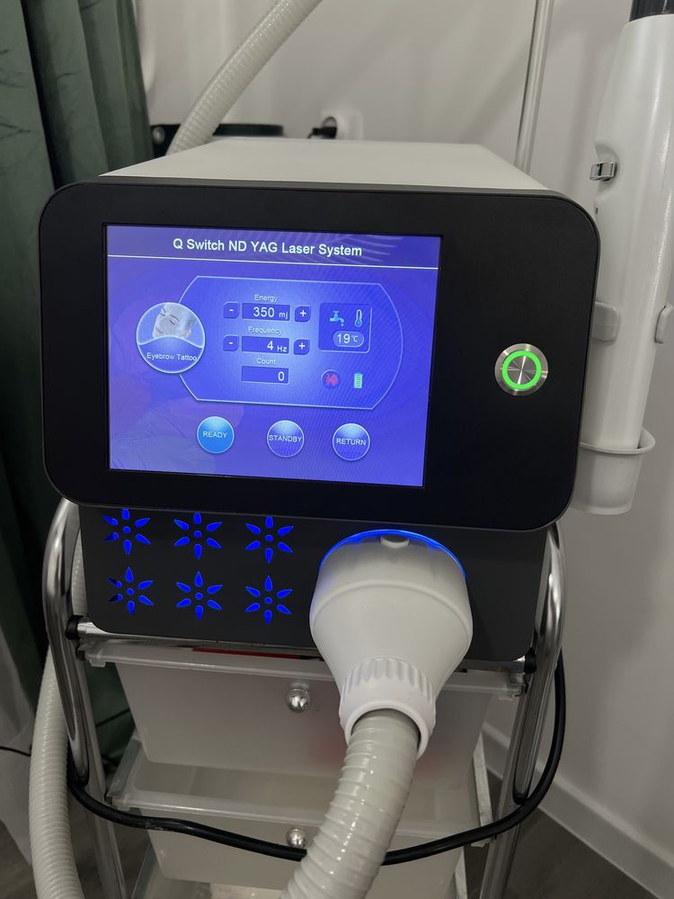 Laser do usuwania tatuaży Q Switch ND YAG Laser System
