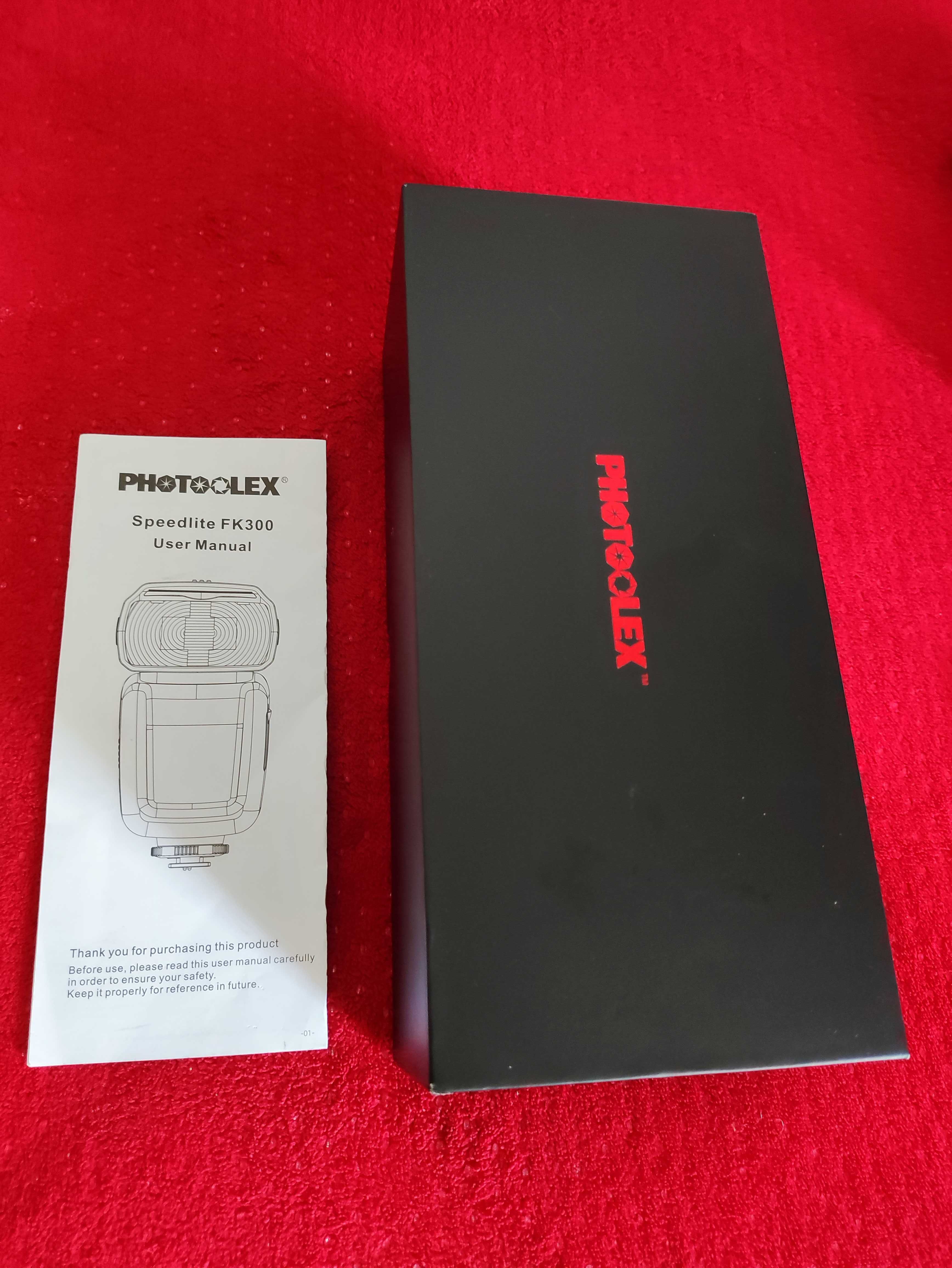 Lampa Błyskowa do Aparatu Fotograficznego PhotooLex FK300 Flash