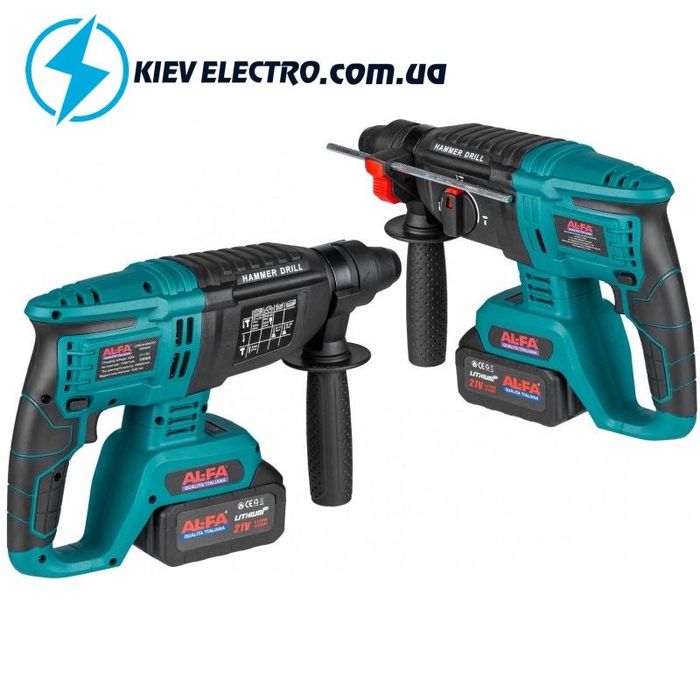 Перфоратор аккумуляторный AL-FA (2АКБ 4амп, 2,5 дж, кейс) Бесщеточный
