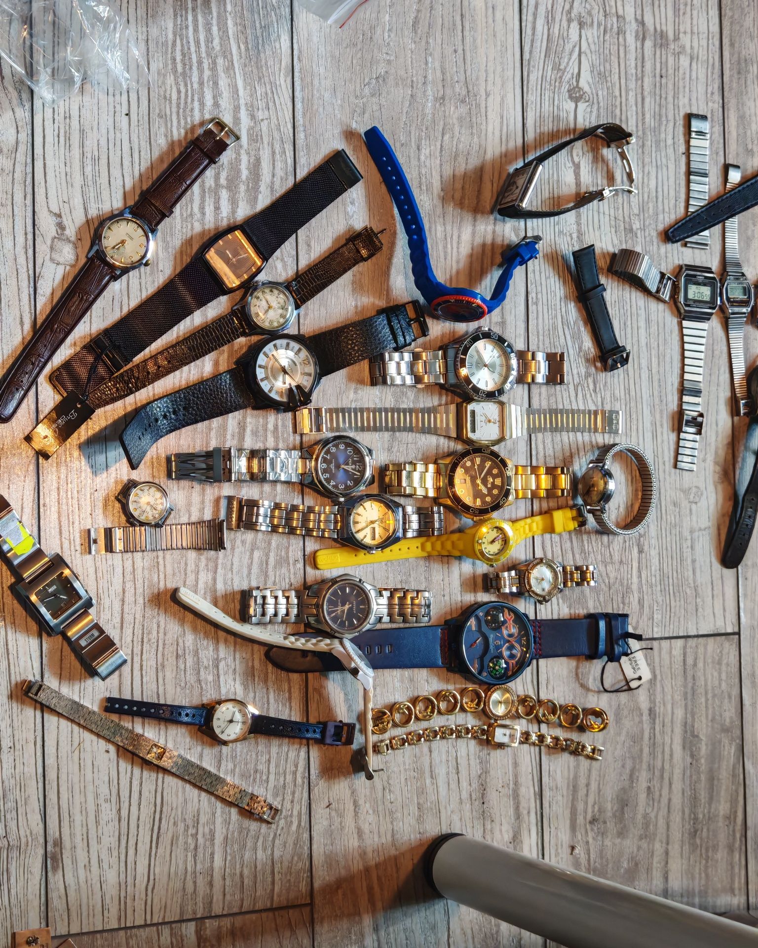 Zestaw zegarków casio/Sharp poljot Montana nakręcane kwarcowe