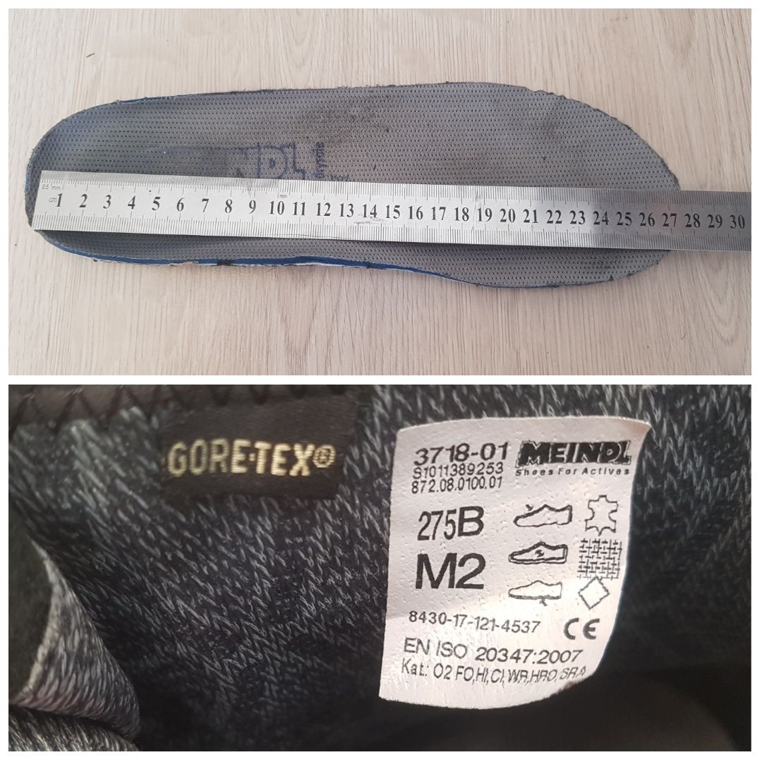 Ботинки(берцы)  Meindl GTX Gore-Tex®(42р 27.5см)Original