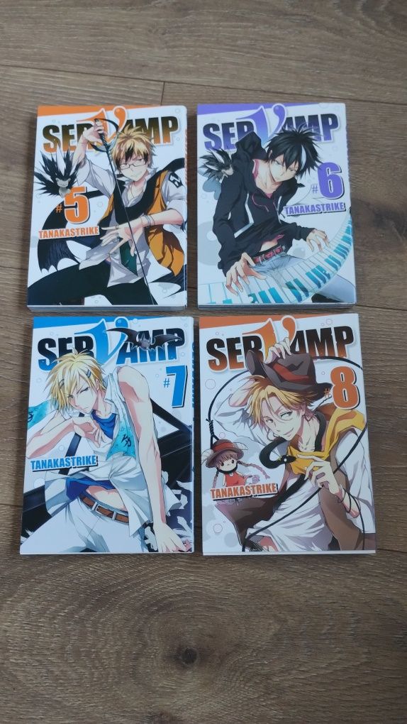 Servamp tomy 1-8 manga