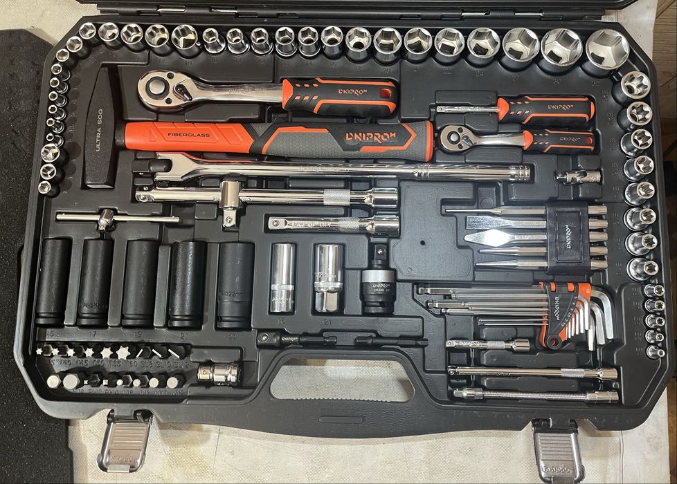 Набір інструментів → Dnipro-M ULTRA на 150 предметів | НОВИЙ !