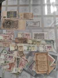 Stare banknoty/bony