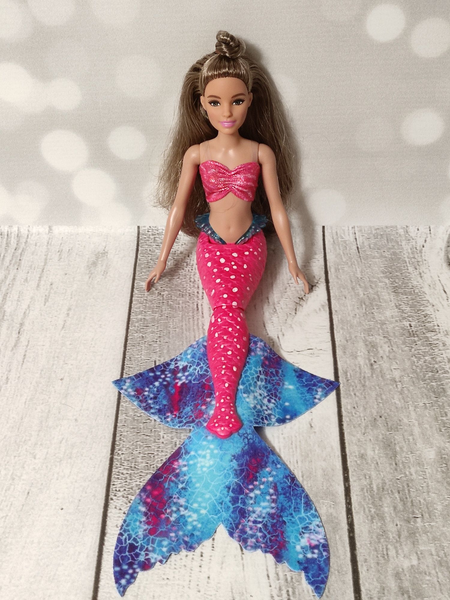 Lalka Barbie syrenka syrena