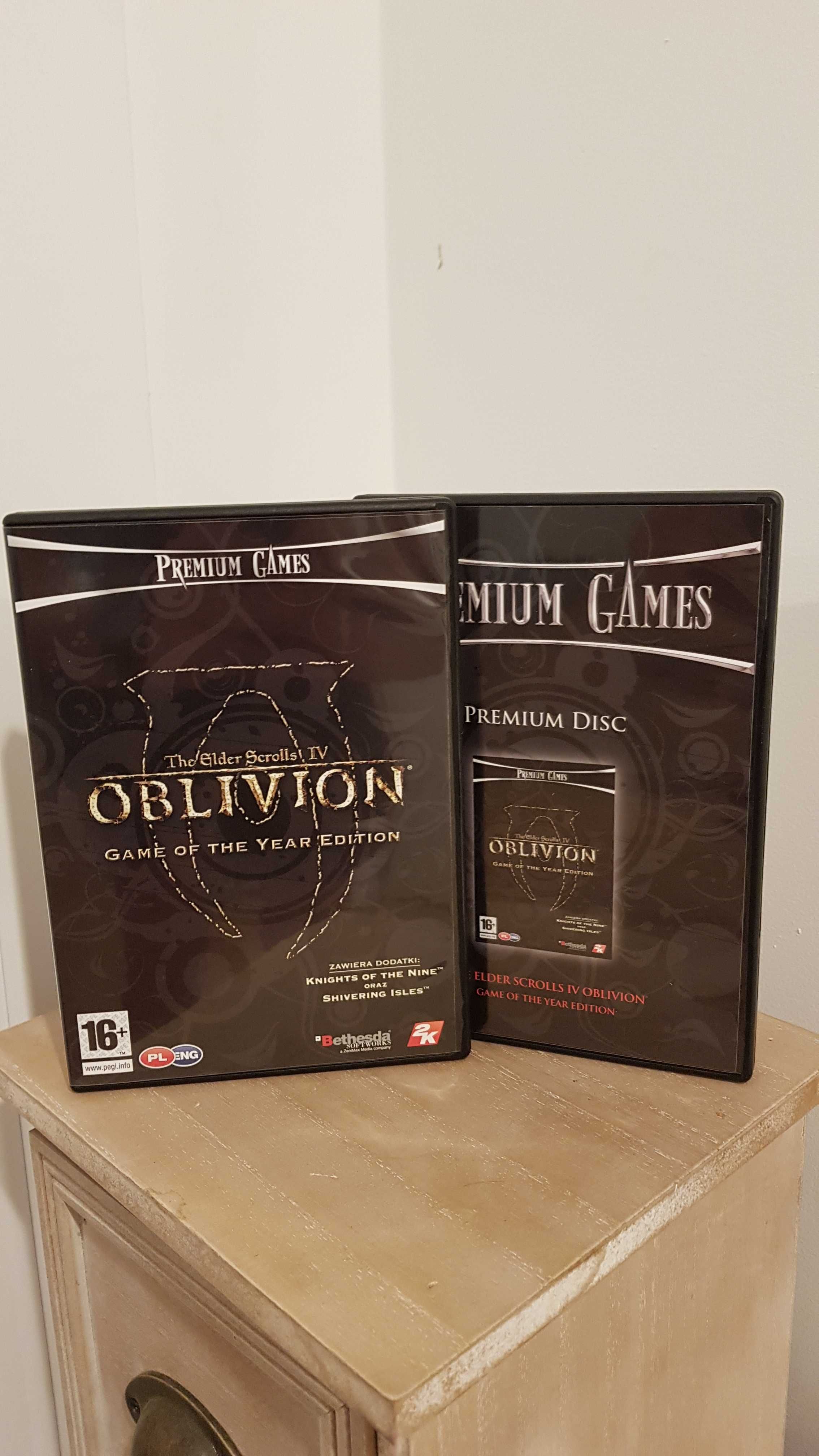 [PC] The Elder Scrolls IV 4: Oblivion. GOTY. Dodatki. Premium Disc.