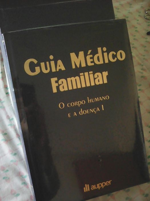 Enciclopédia de 10 volumes " Guia Médico Familiar" da Editora Aupper