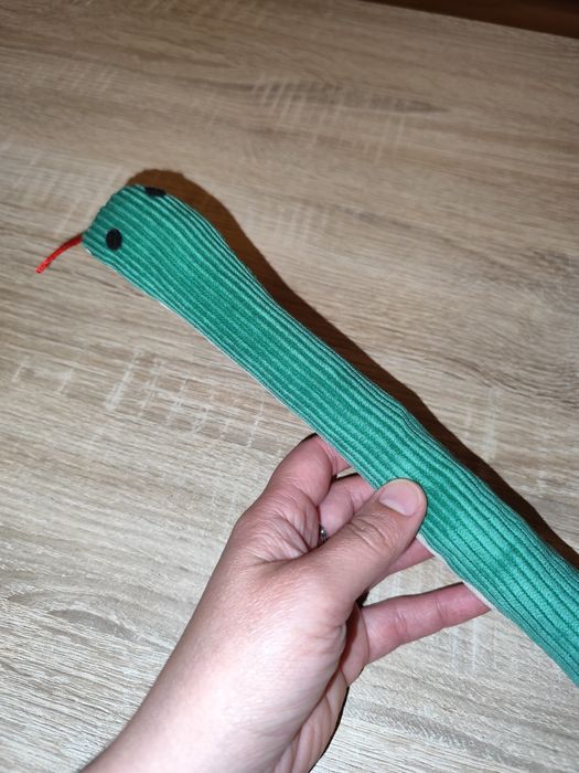 Zabawka dla kota kopacz wąż długa 37 cm