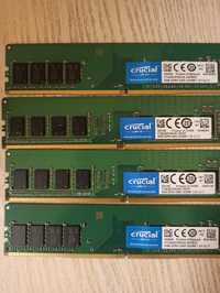 Ddr4 -2400мгц crucial (розгін 3066мгц) 4x4 gb