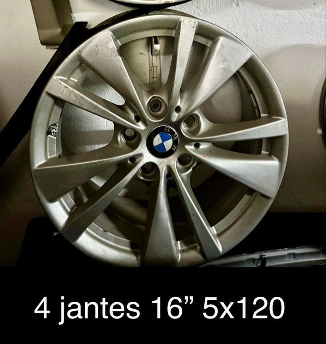 4 jantes bmw 16” furação 5x120