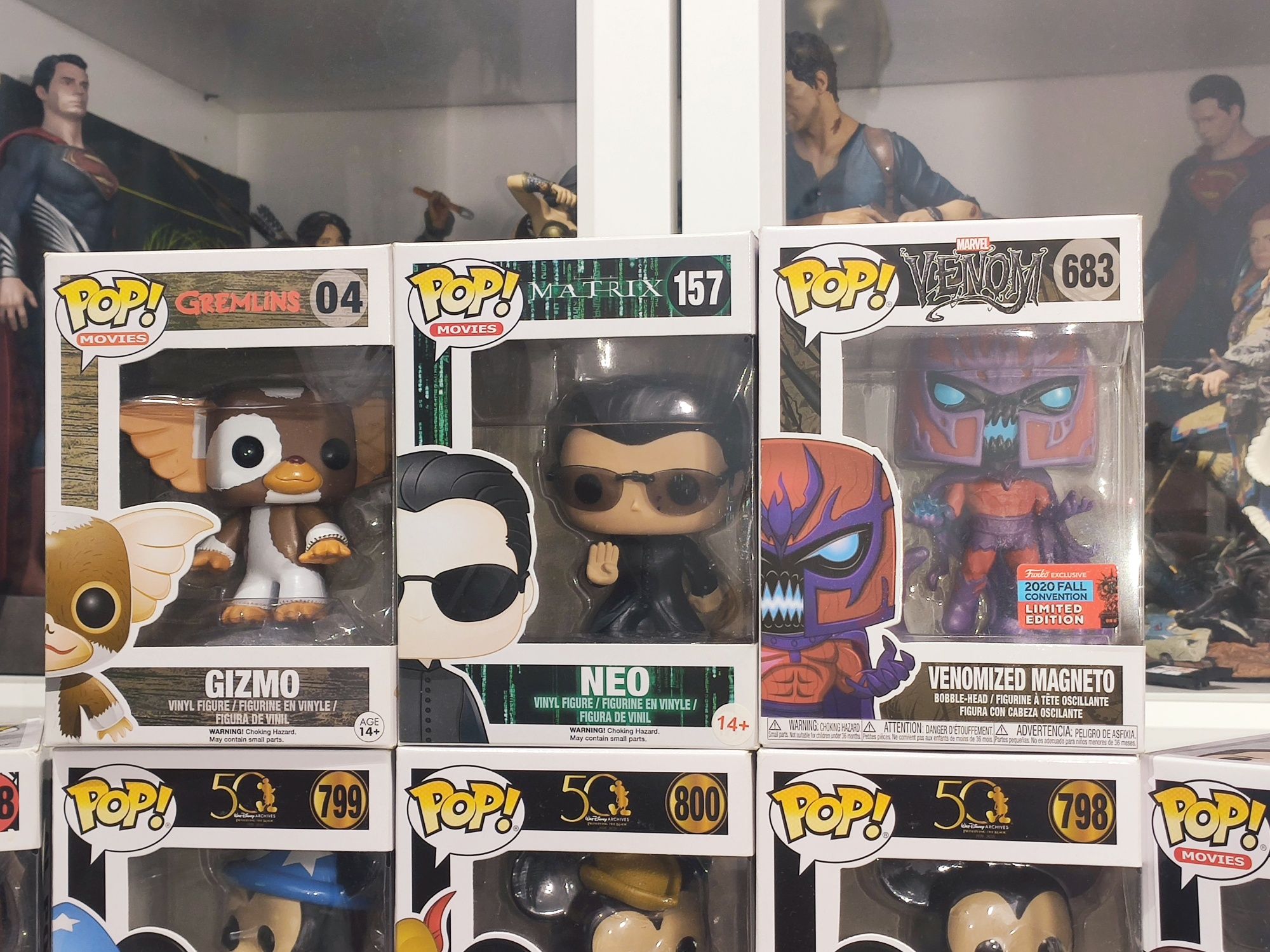 Diversos Funko Pop (Matrix, Disney, etc) Glitter, limited edition